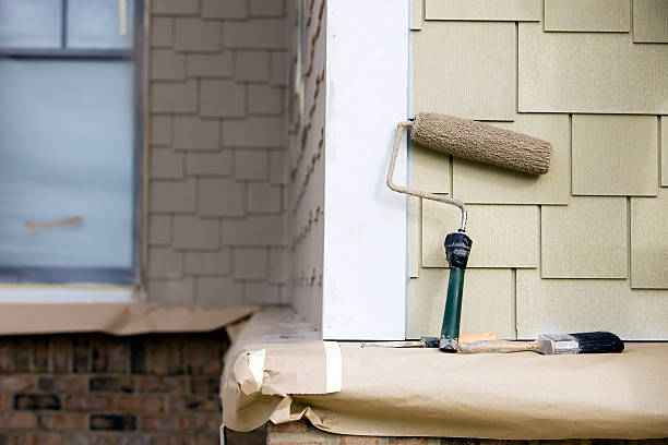 Charlotte Painting Pros exterior painting team working in Mount Holly, NC